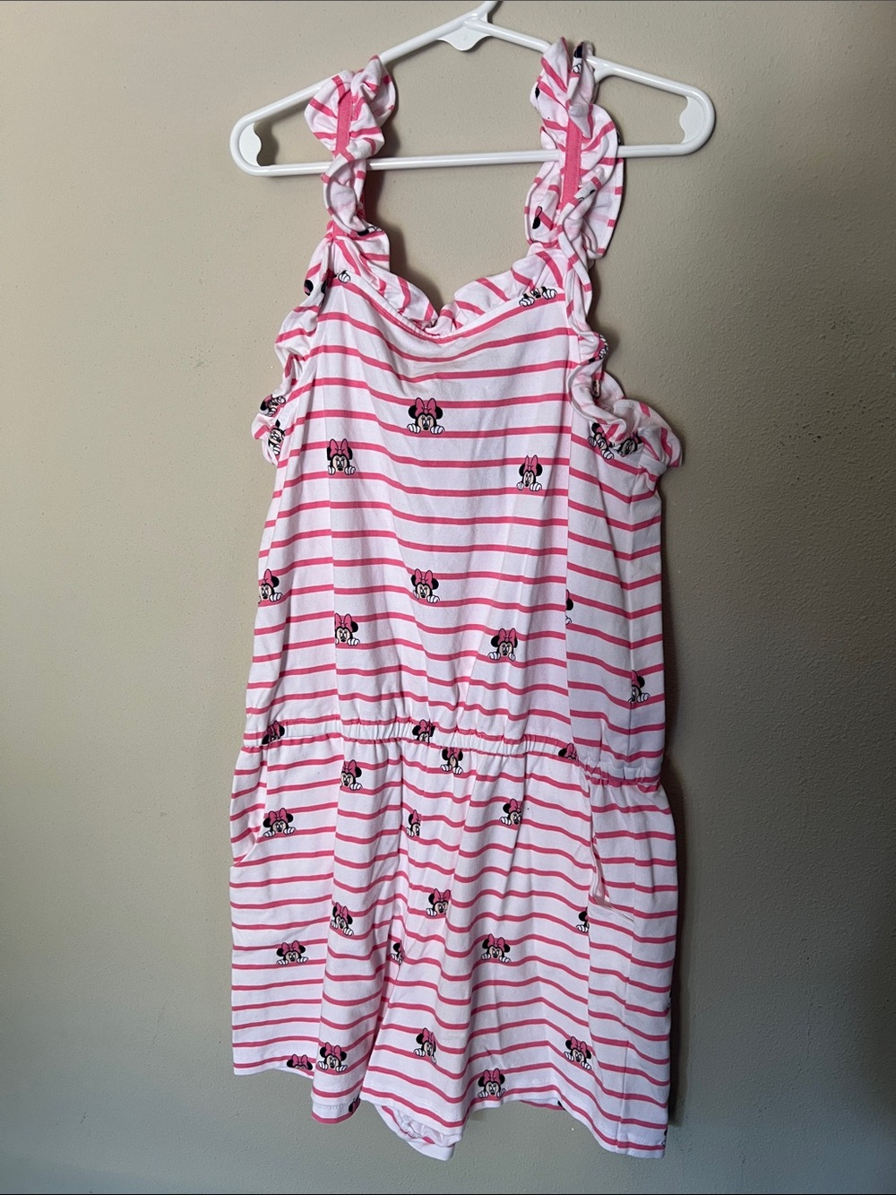 Janie and Jack girls size 12 Disney romper